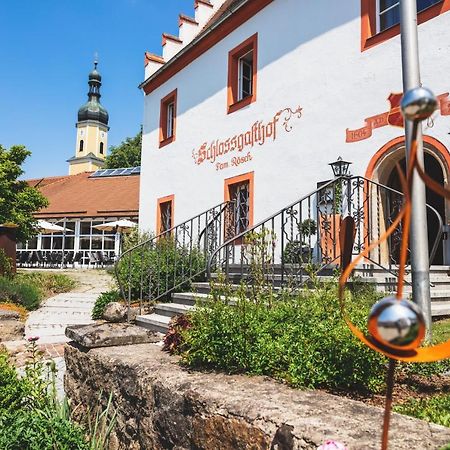 Schlossgasthof Roesch Blaibach Bagian luar foto