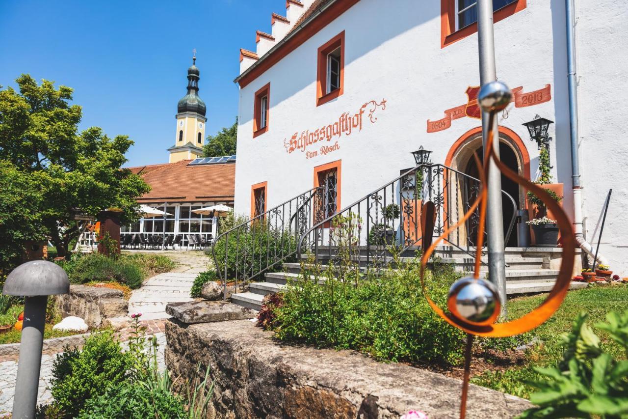 Schlossgasthof Roesch Blaibach Bagian luar foto